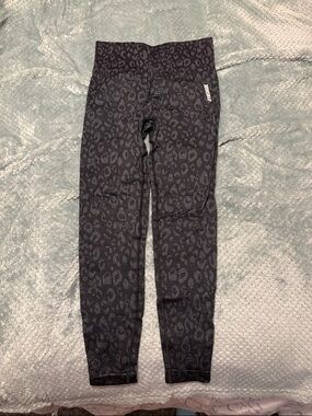 Women’s Black Leopard Print Leggings